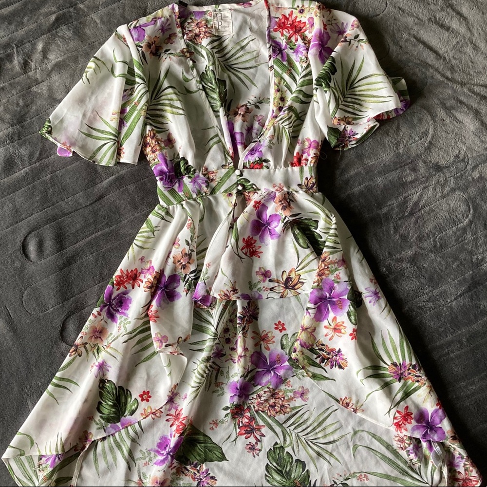 Haute Project LA Sheer Floral Duster